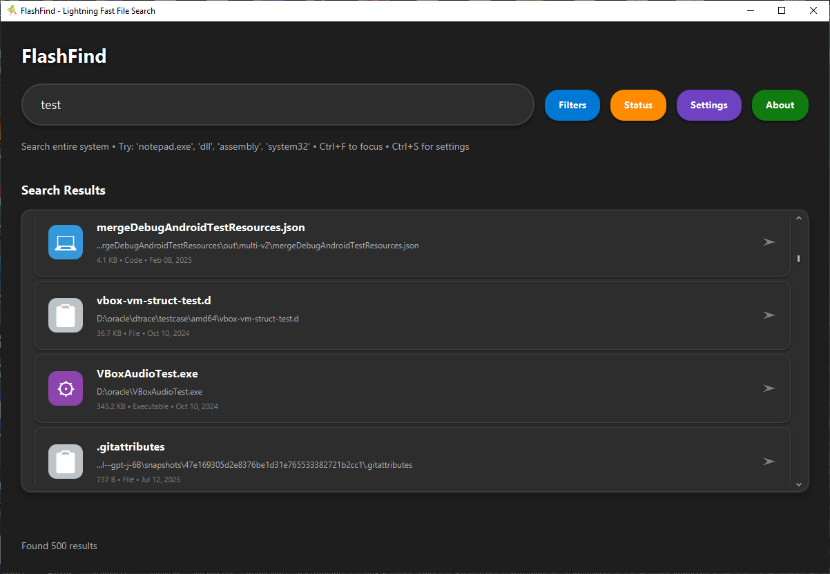 Fast. Find Program Portfolio - Project